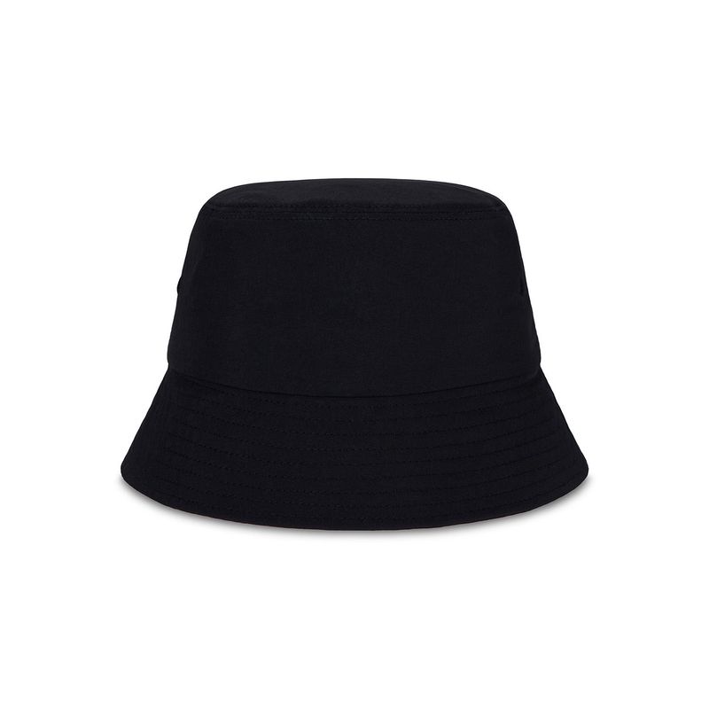 VA Curved Logo Nylon Bucket Hat / Black