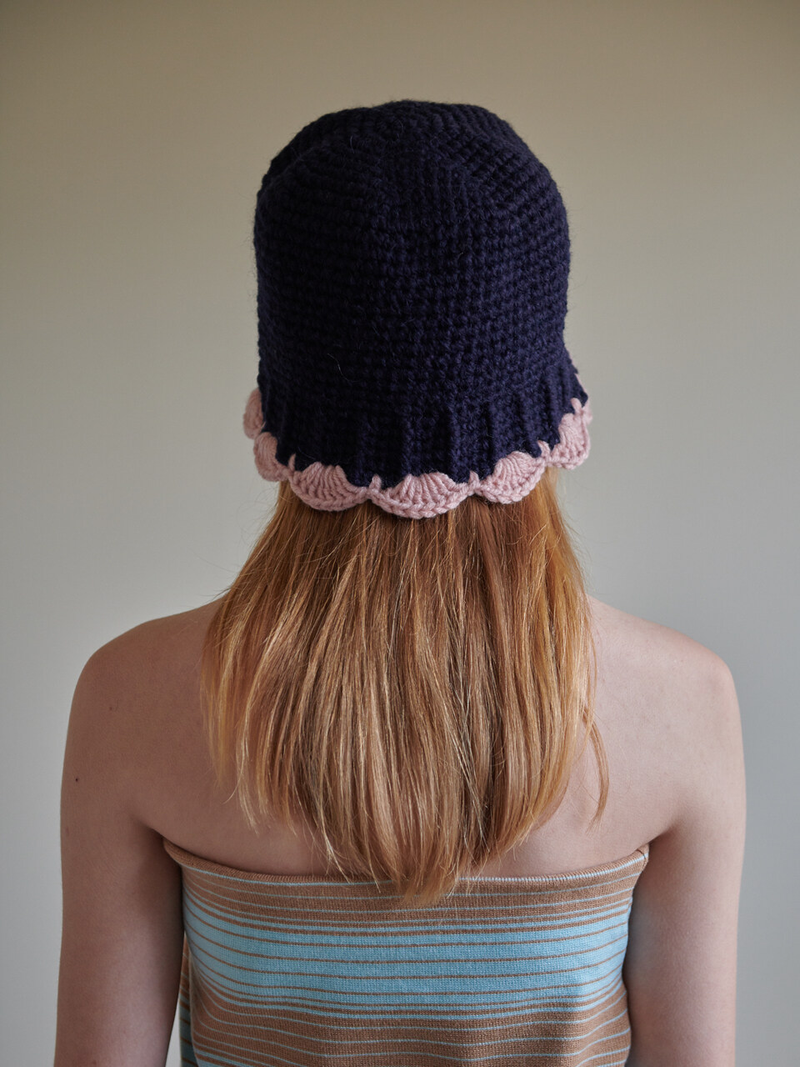 Flower bell hat