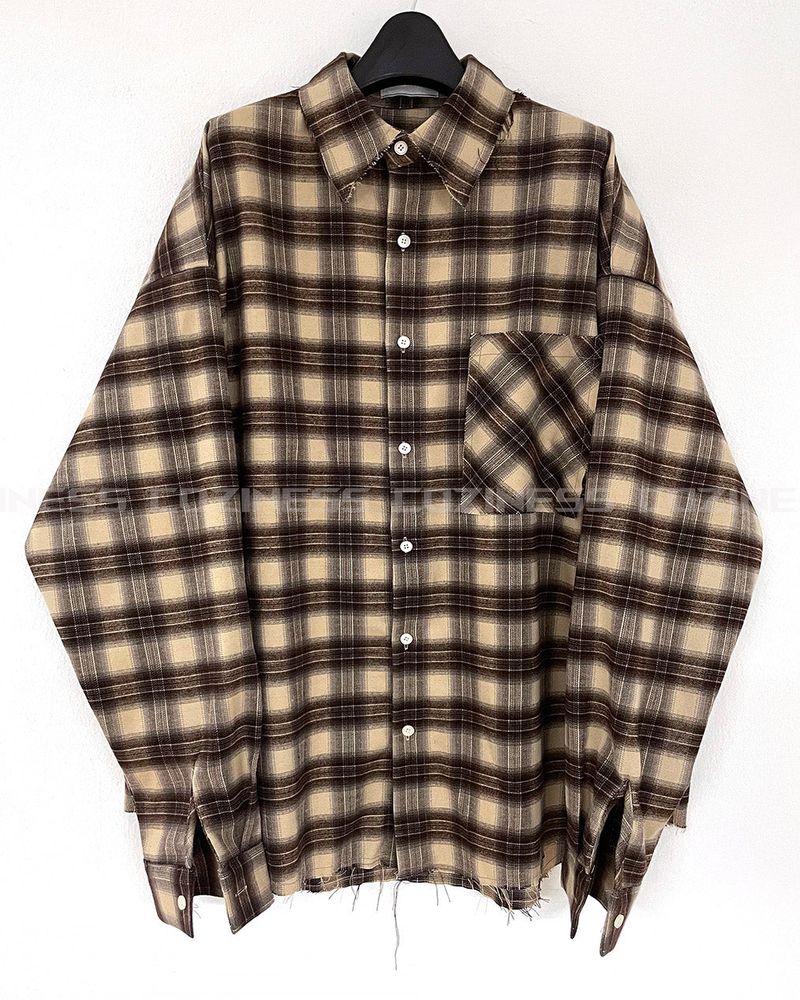 90's Prague Deck Check Over Shirt (2 colors)