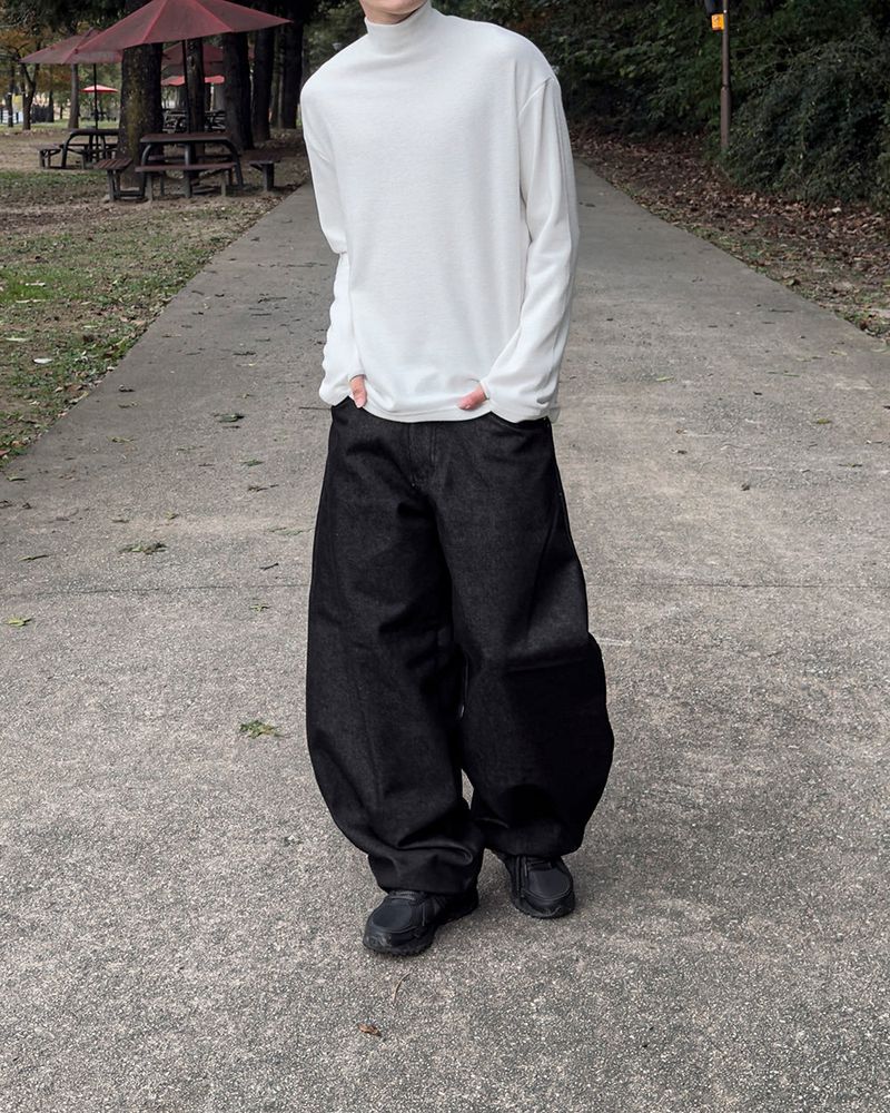 Shadow Fleece Warmer Half Neck T-Shirt
