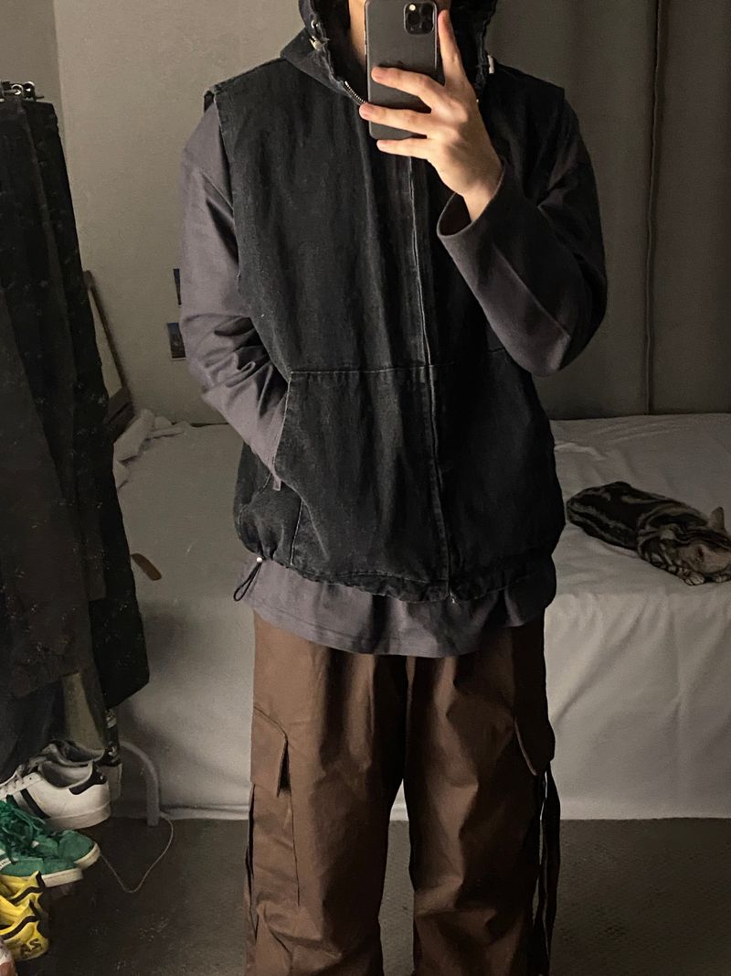 Anorak Denim Vest 3C