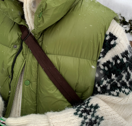 Hour Open Semi-Over Wellon Padded Vest