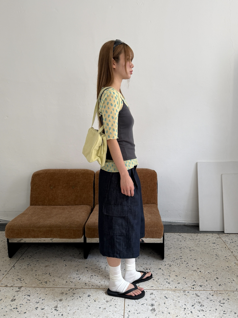 flower mesh T