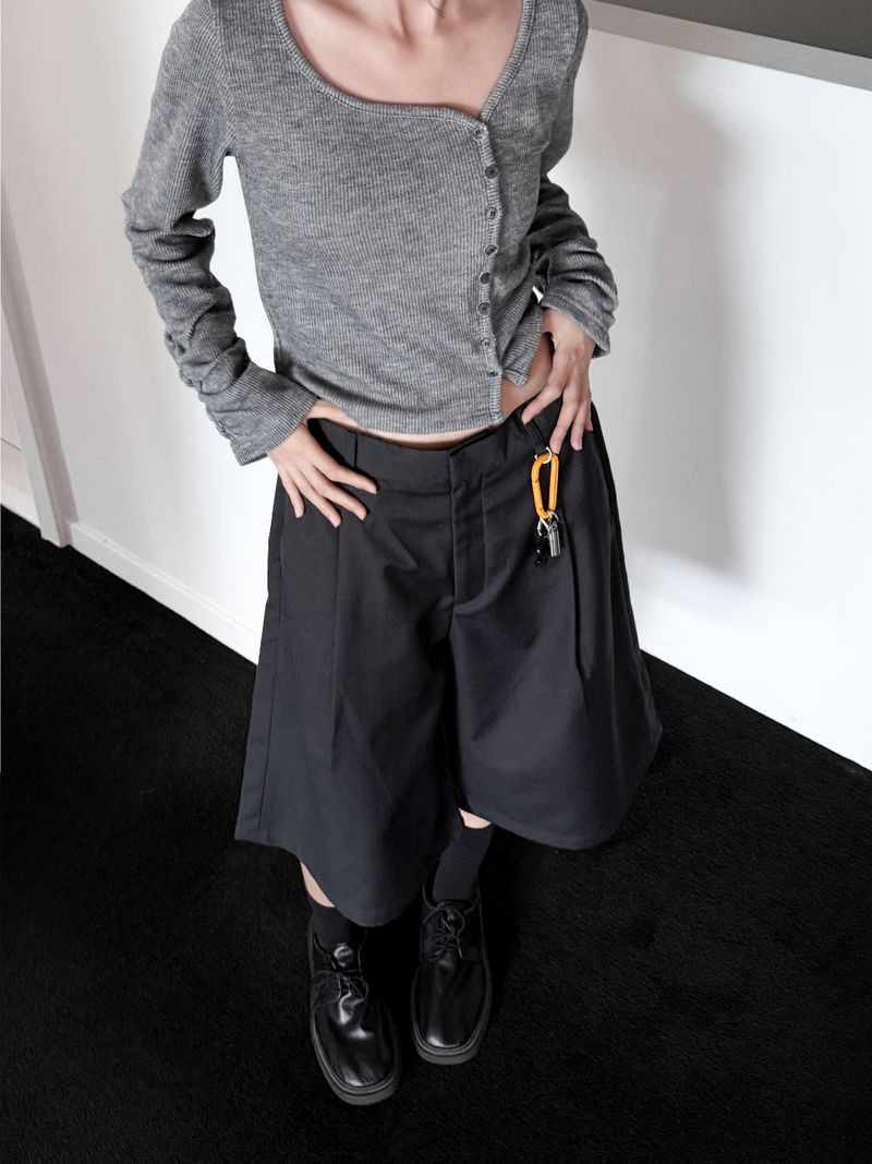  D-RING BERMUDA PANTS