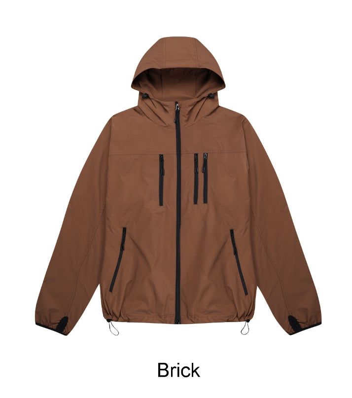 Phalan Utility Zipper Wind Jacket