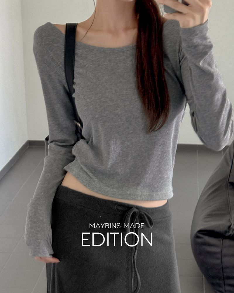 MADE. スイッチ ディープ バックストラップ Tシャツ