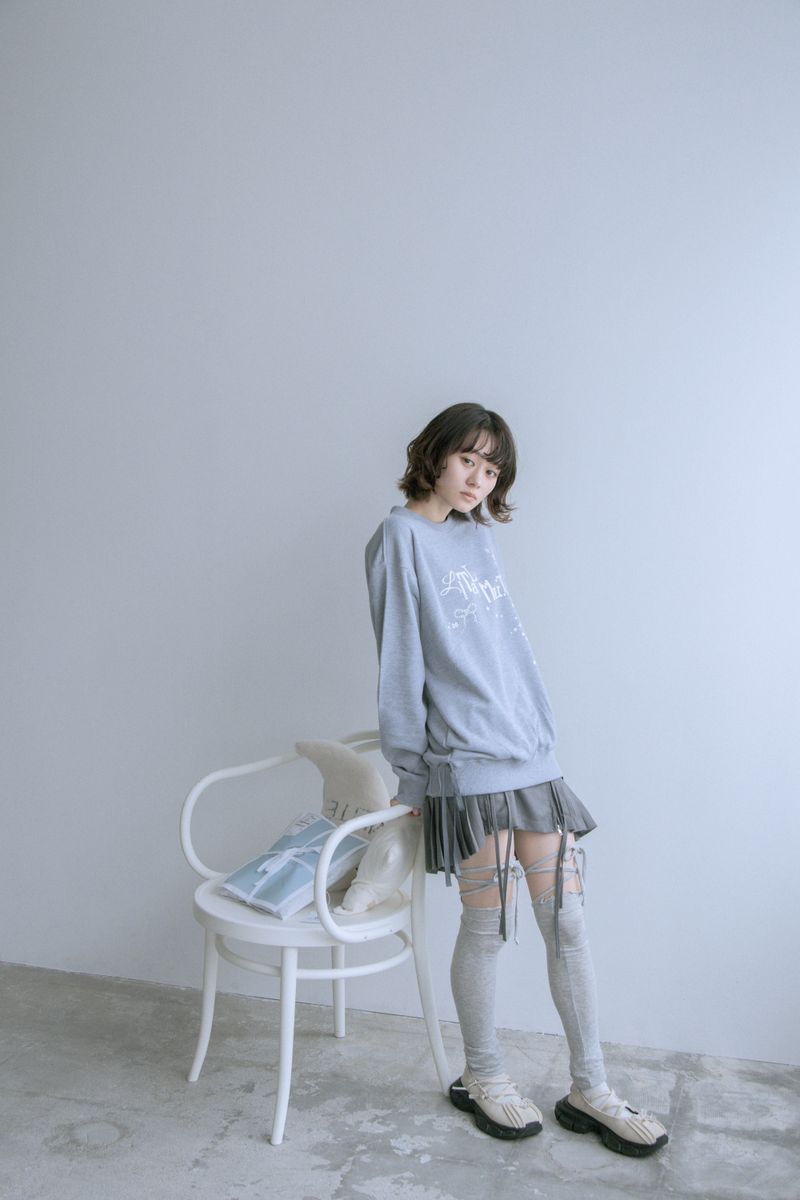 ribbon zipskirt/リボンジップスカート