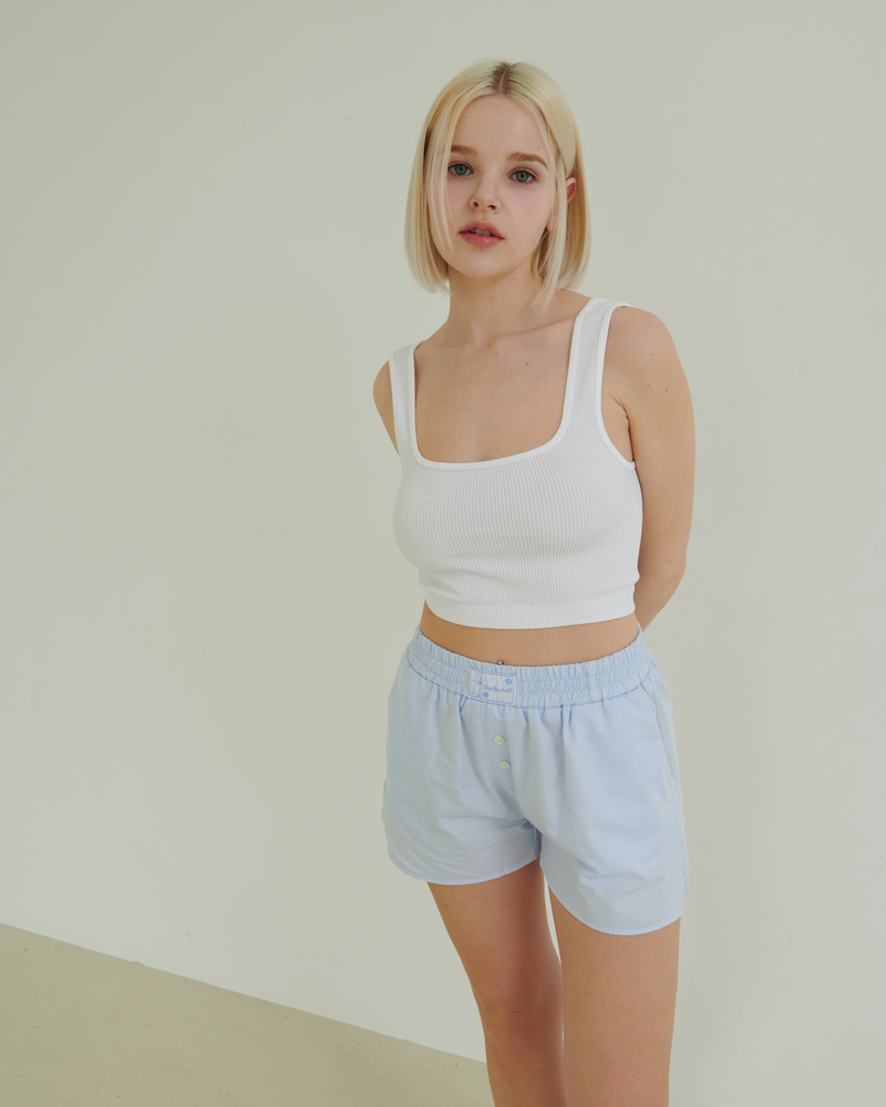 Ontheshell Cotton Pants - Sky Blue