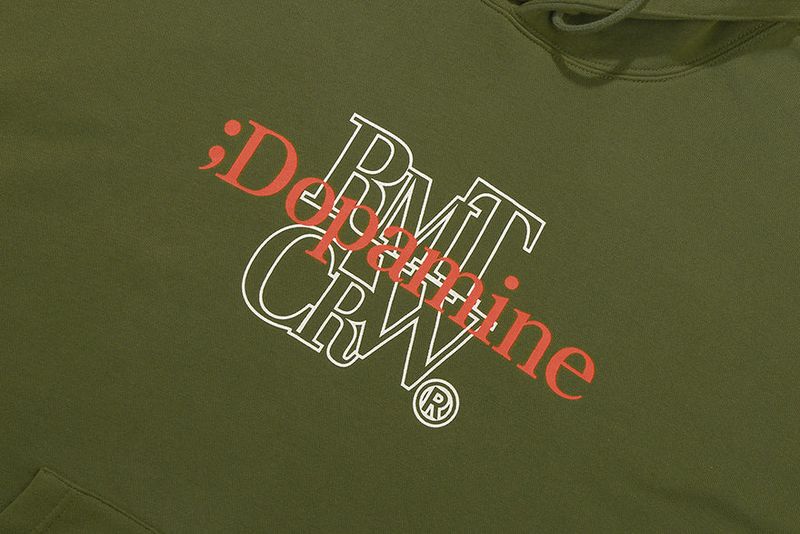 DOPAMINE FINGER HOODIE_KHAKI
