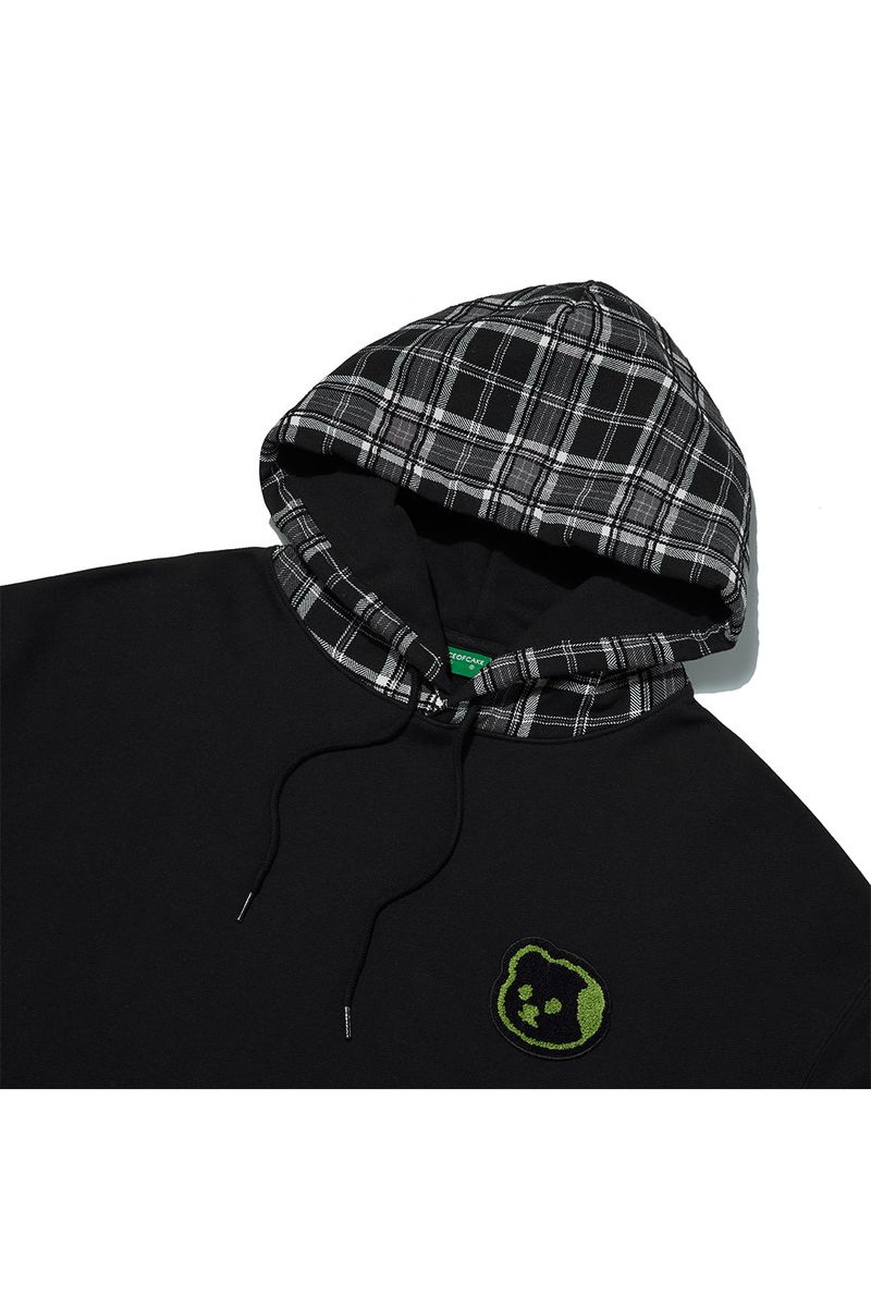 T.D BEAR Wappen Hoodie_Black