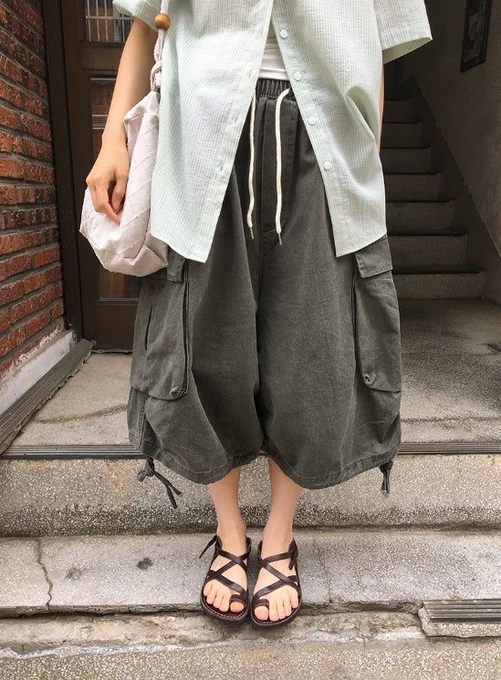 BAON（バオン）の「[unisex] Garaki Banding Cargo Cotton Bermuda Pants（Pants）」