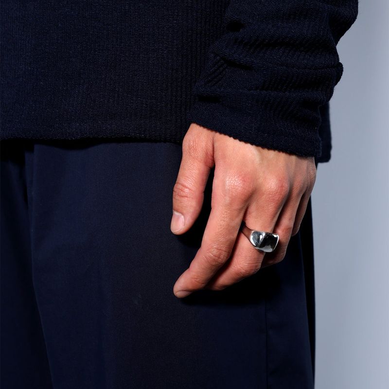 studio HAE(スタジオヘ)の「【MADE】 Men's signet ring glossy(Accessories)」