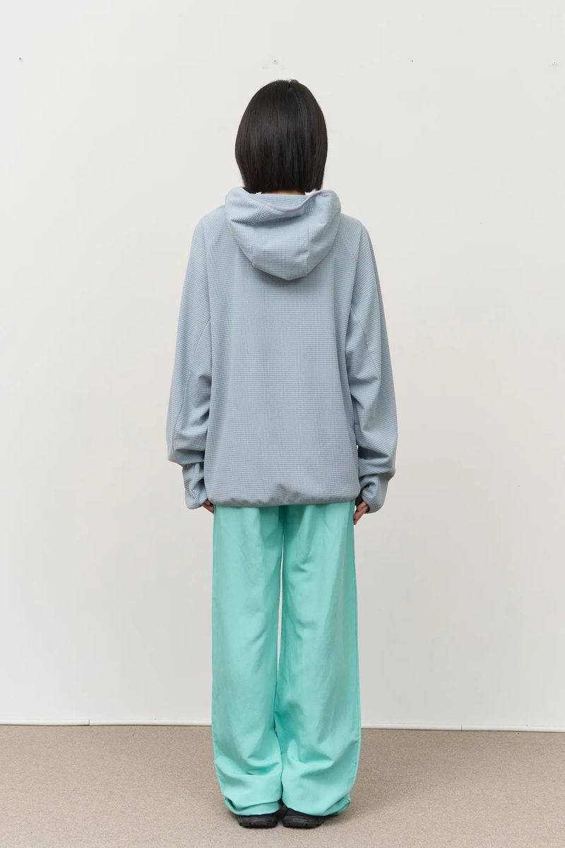 Mora Waffled Zip Top