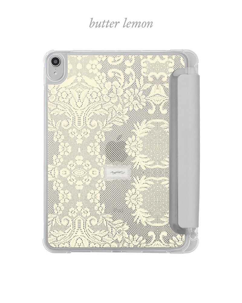 Angel Veil Lace ipad Case rainbow