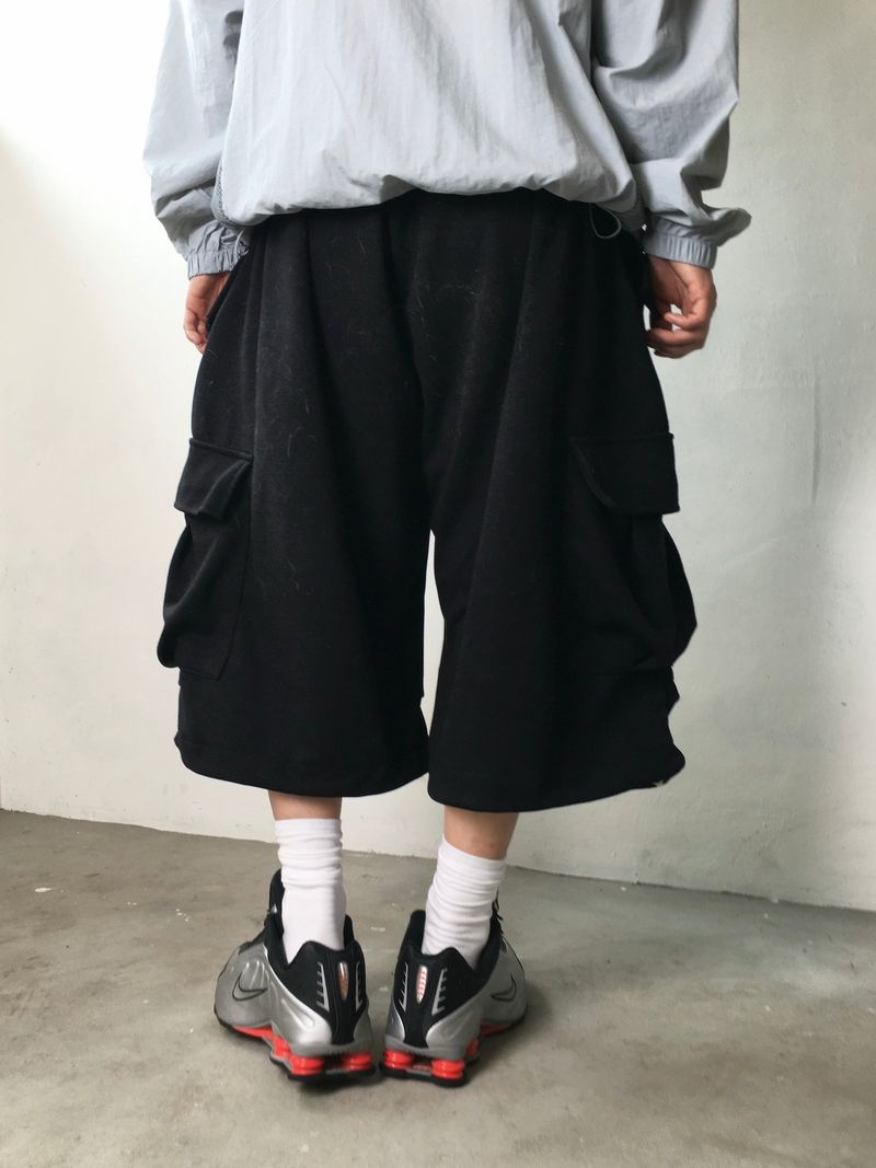 [Sweat.ver] Amekaji loose cargo sweatpants 4C