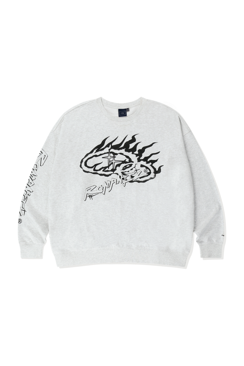 FLAME LOGO CREWNECK