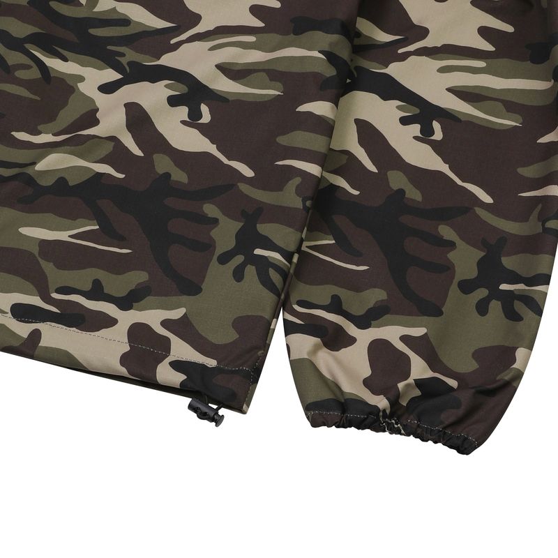 MILE CAMO HOOD WINDBREAKER