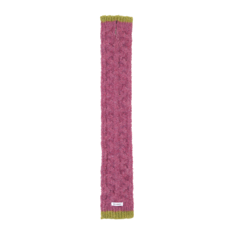COLORED FLUFFY MUFFLER