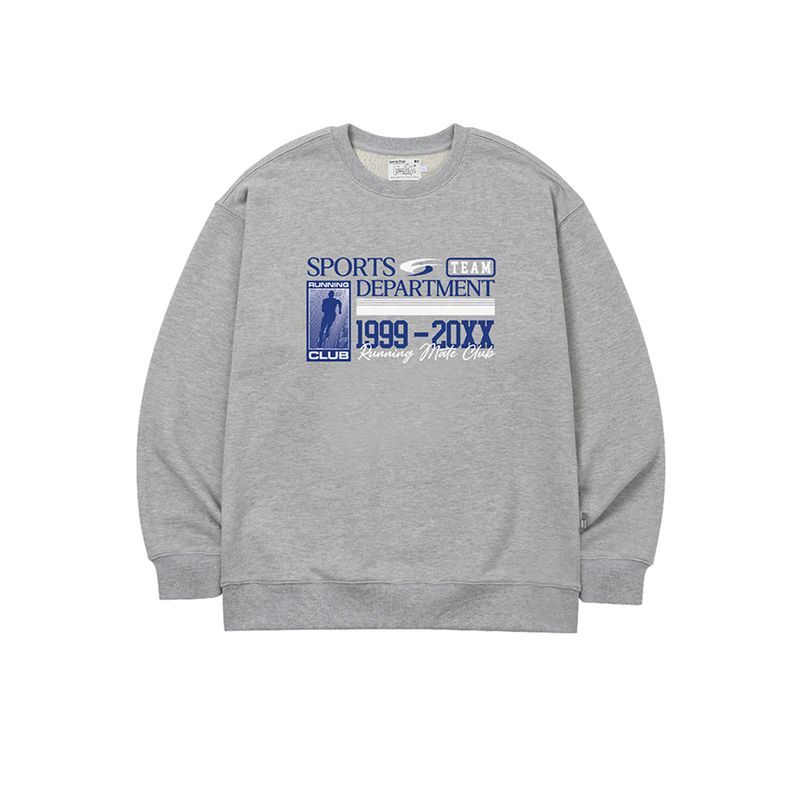 FCMM（エフシーエムエム）の「R.M.C Athletic Sweatshirt - Melange Grey（Tops）」