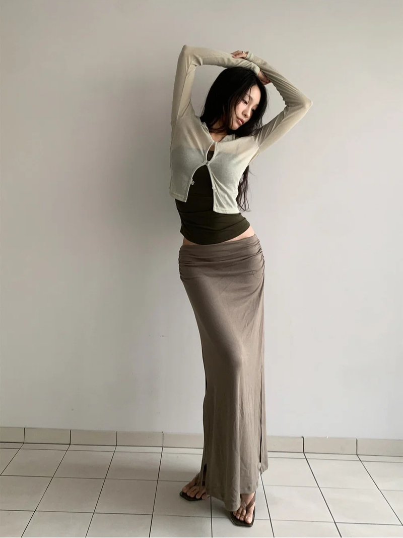 Rei Shirring Skirt