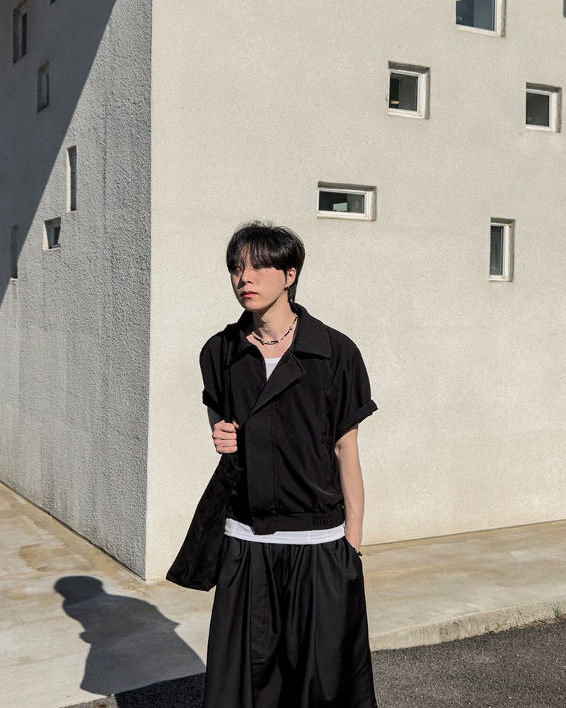 Er Minimal Half Crop Jacket