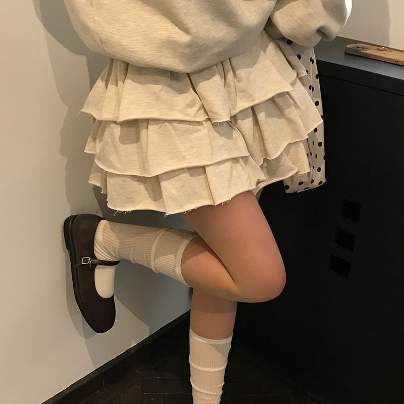 [MADE] Cabbage, Teard Miniskirt Pants