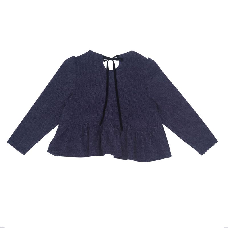Frances blouse (navy)