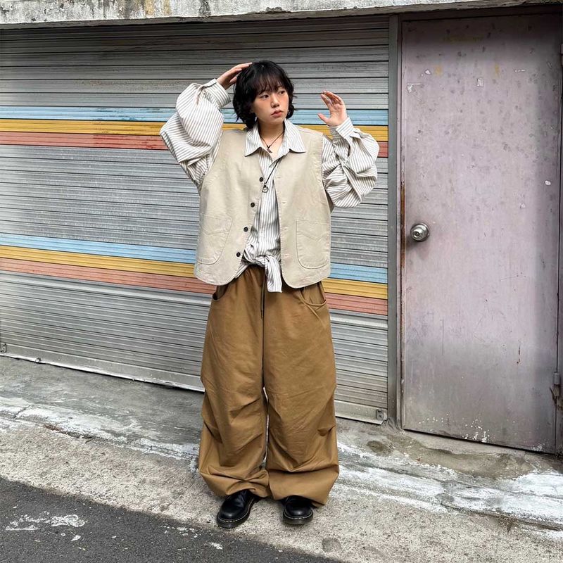 Vintage Button-Up Vest