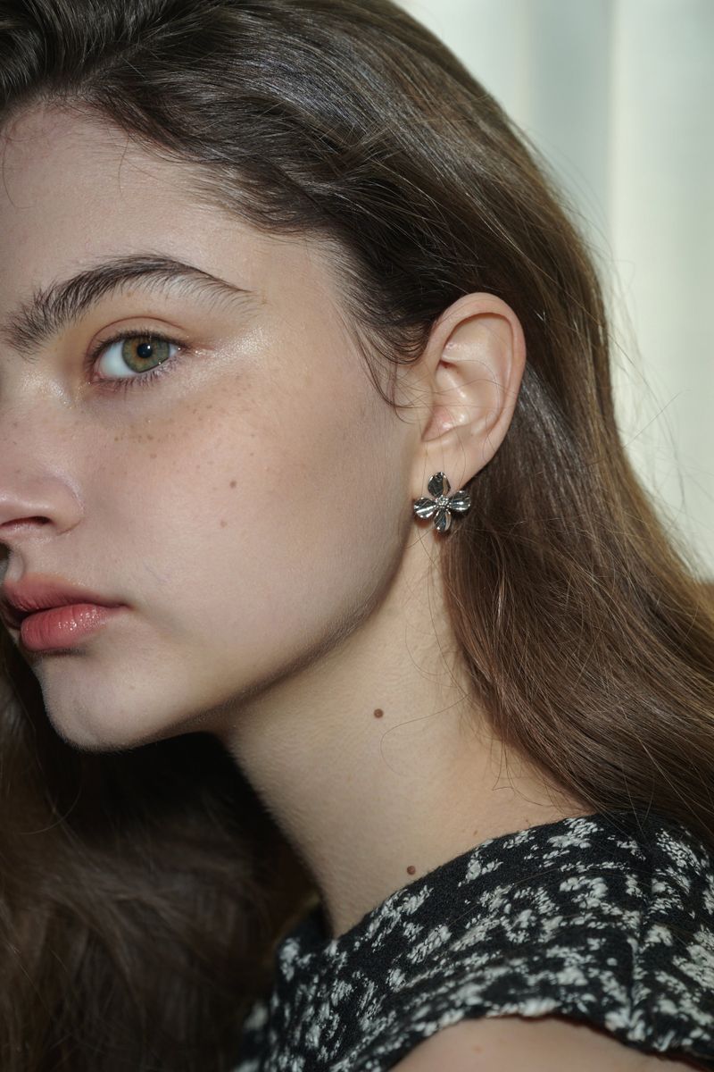 IRIS earring_silver
