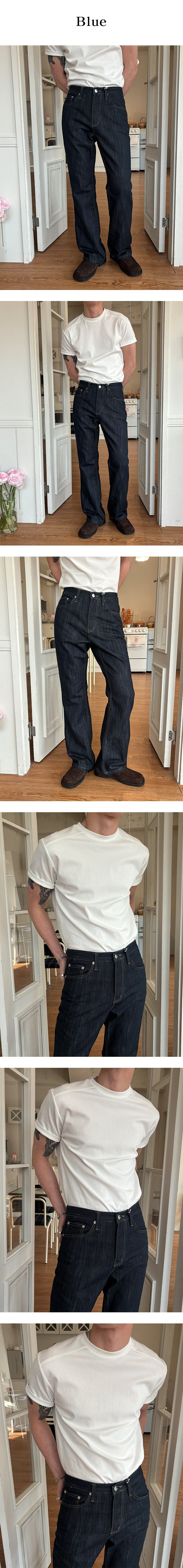  [S/S] Non pade denim flare pants(2color)