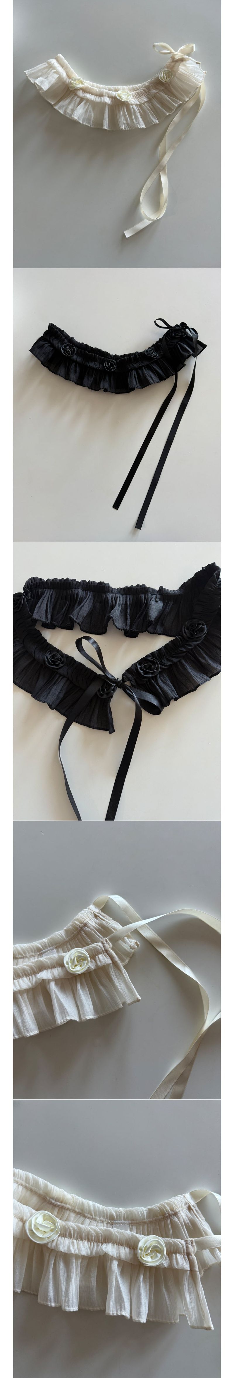 rose lace belt