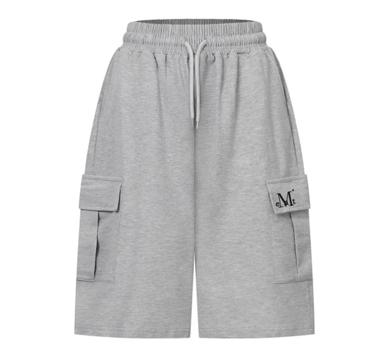 BENF SIDE POCKET BANDING BERMUDA PANTS UNISEX (3COLOR)