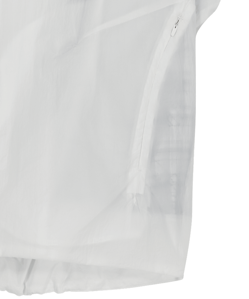 Layered Sheer Blouson / Off White