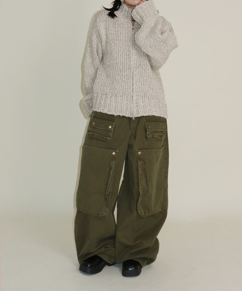 Boehm Boksarthy high neck two-way cardigan (outer)