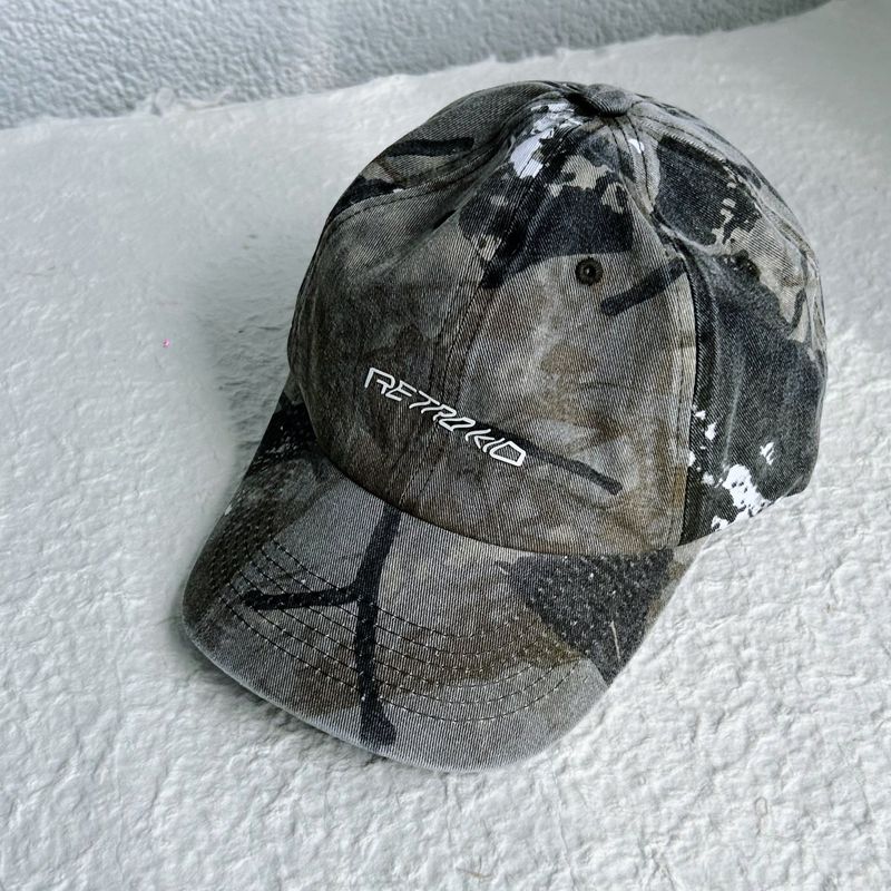 Splatter Camo Washed Cap