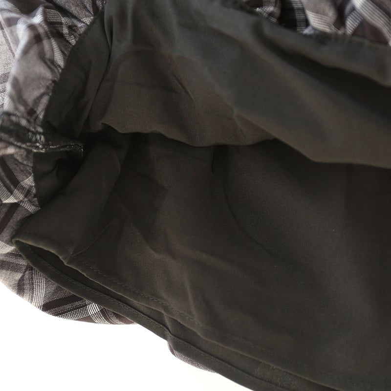 Frill Check Bubble Skirt 233175915