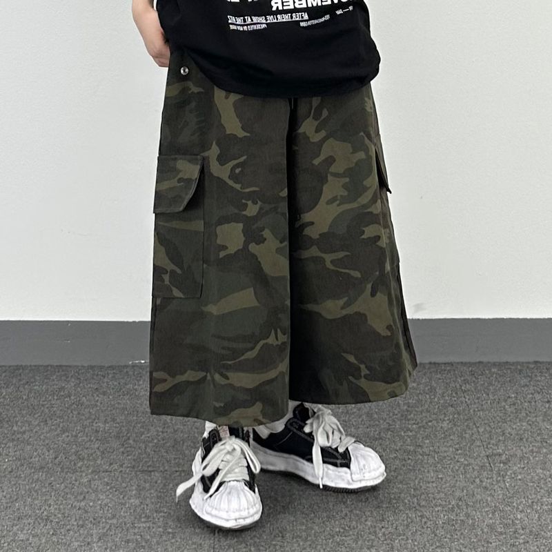PEARCLAN（ペアクラン）の「camo コットンスカートパンツ（パンツ）」