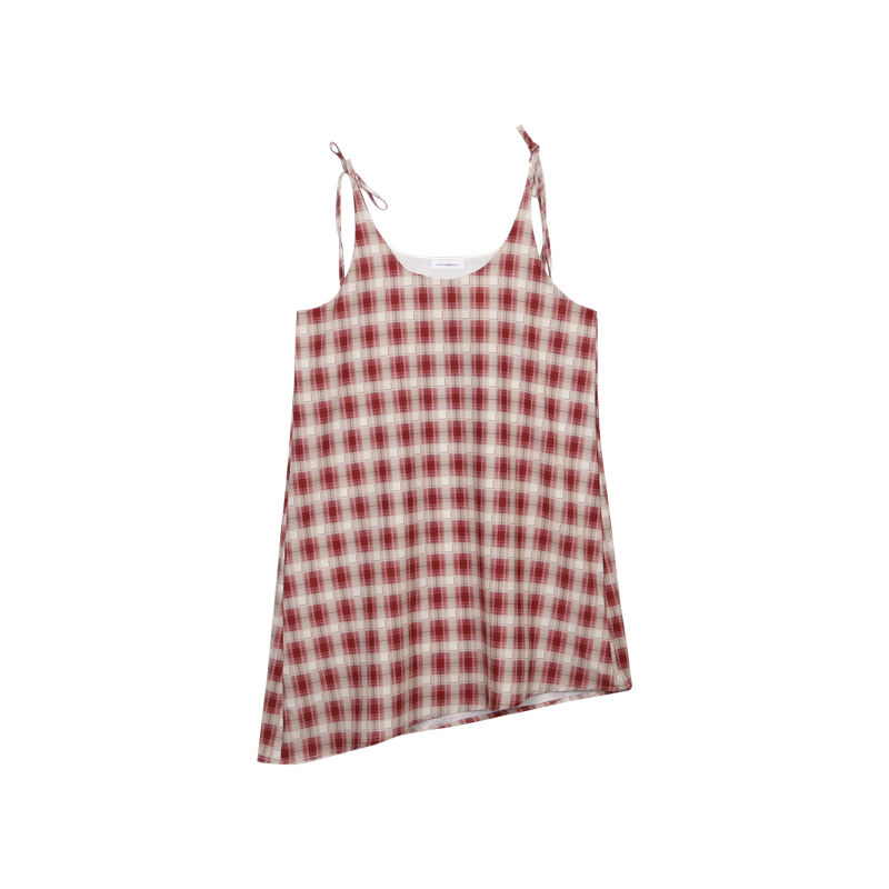 MORI WHIMSY CHECK DRESS