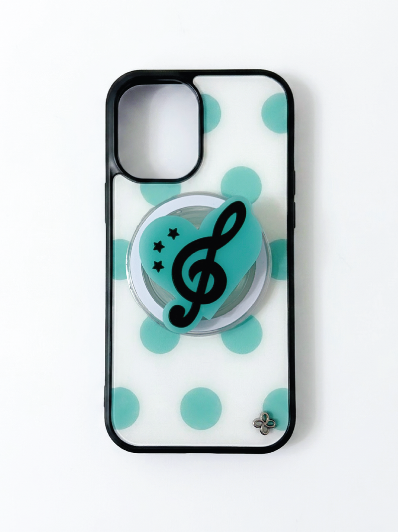 [Glass] Big Color Dot Case