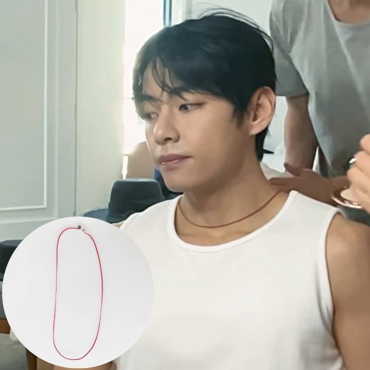 [NEW Color][CCNMADE][BTS V] Thin Single Original Necklace