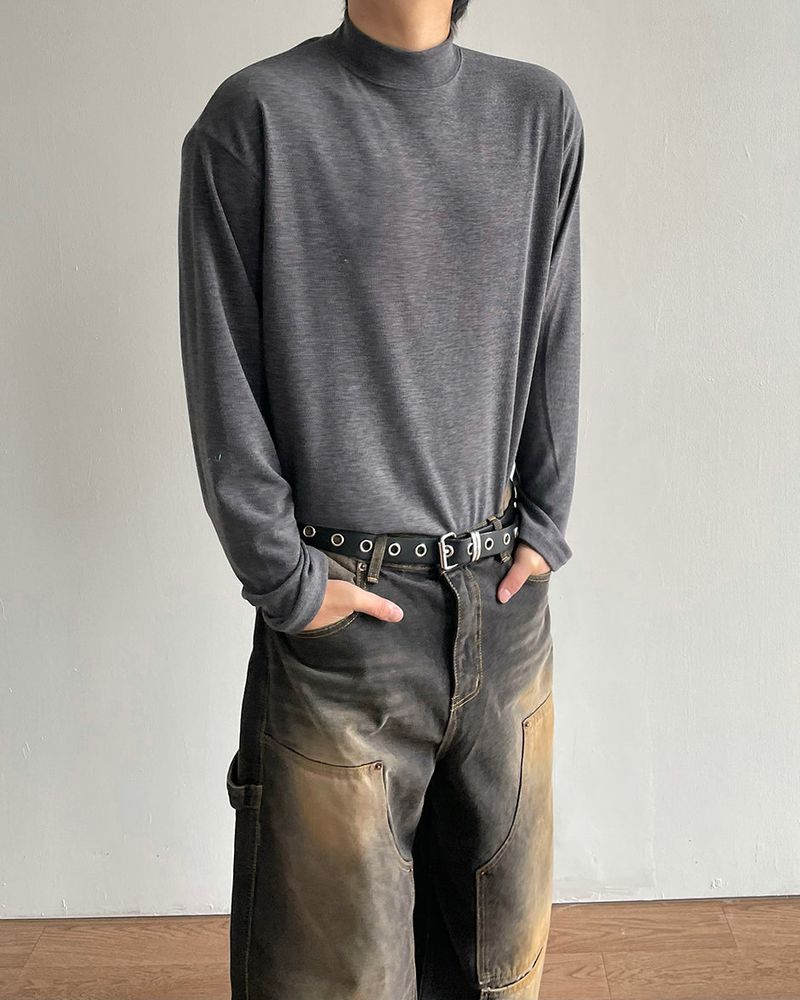 IDF（アイディーエフ）の「Winter mockneck knit（Tops）」