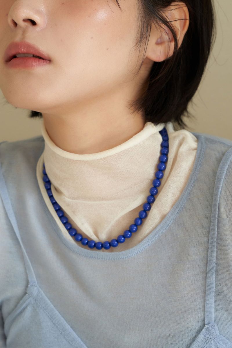 cobalt blue necklace