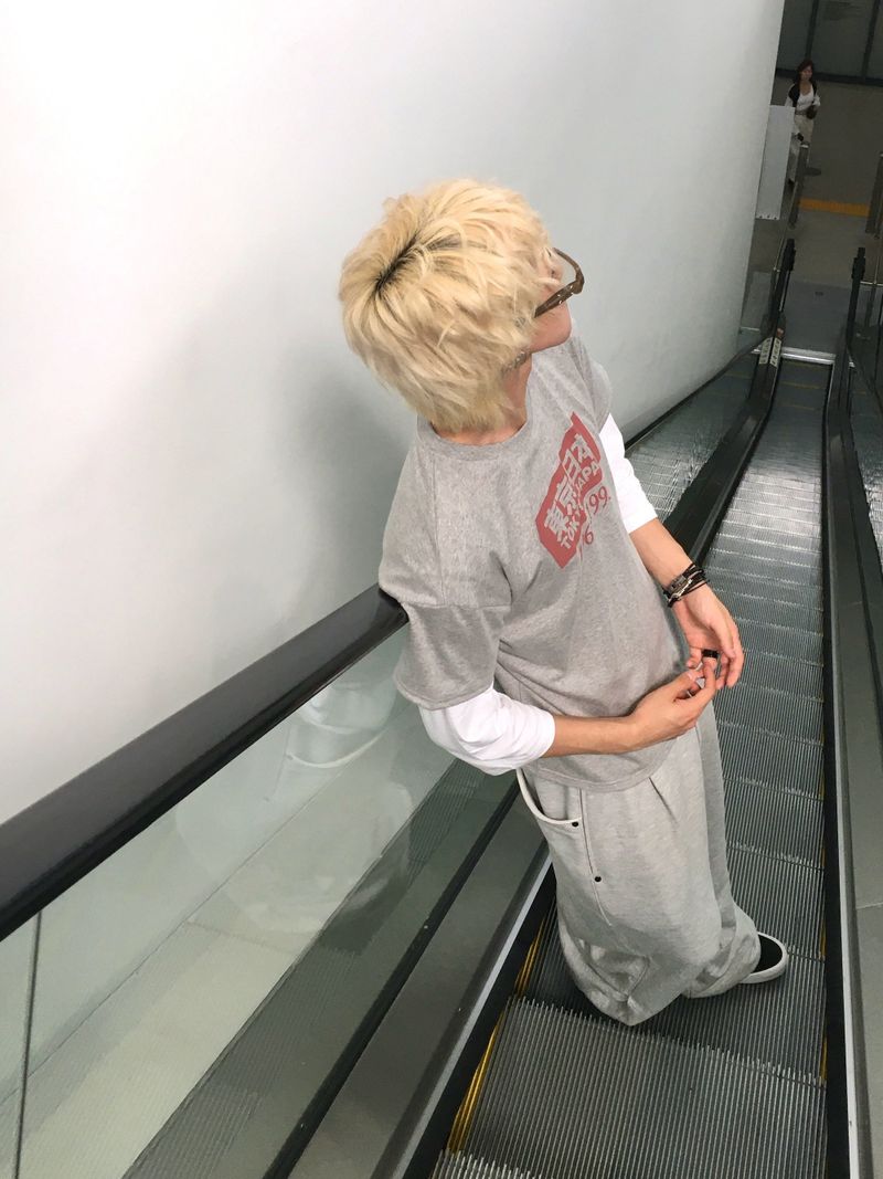 OEN Pintuck Heavy Wide Sweatpants 3C