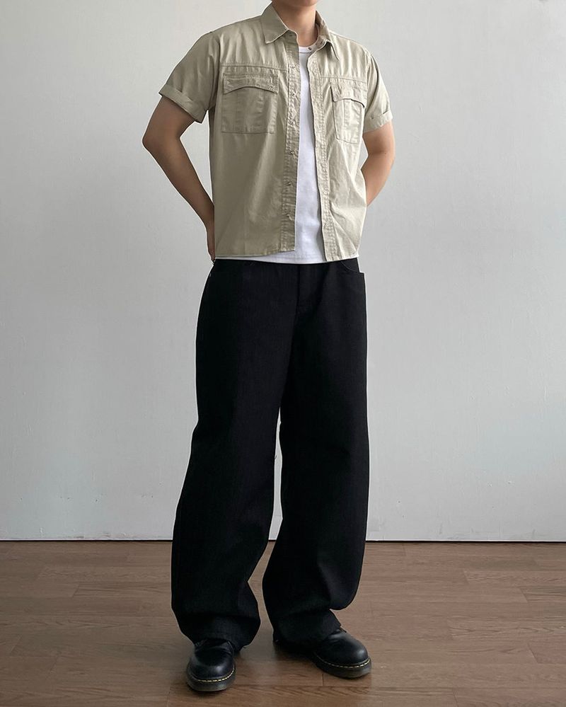 Drif Dyeing Short Sleeve Shirt