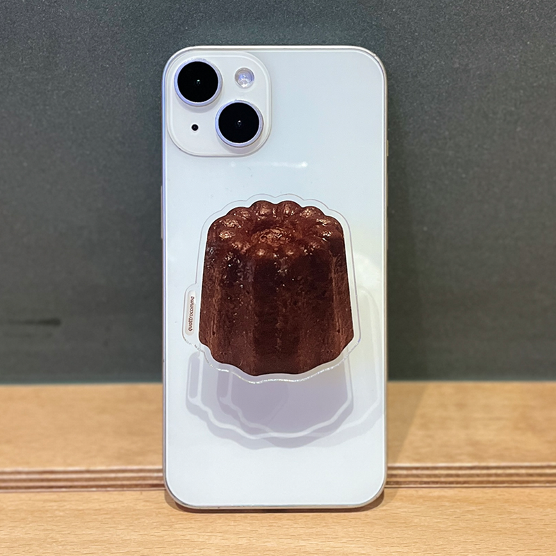 quattrocomma(クアトロコンマ)の「canelé dessert food smart tok(sticker type)(Smartphone Accessories)」