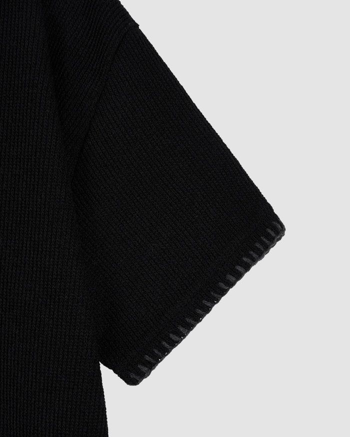 (M's) Stitch Copped Knit