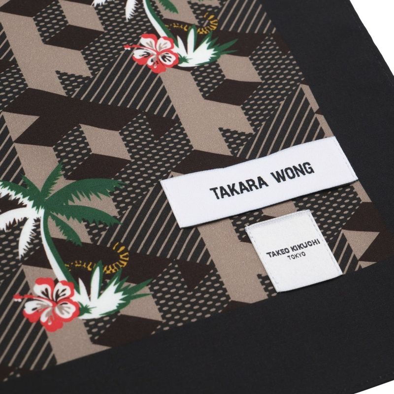 MONOGRAM PRINTED BANDANA
