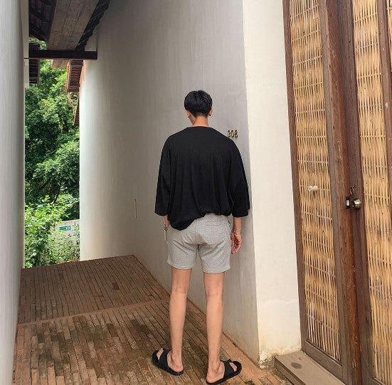 Perfect Slub 3/4 Sleeve Box T (5color)
