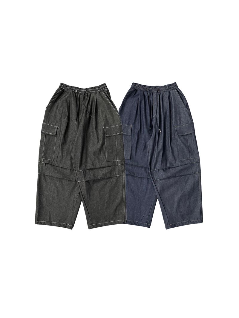 Old Stitch Balloon Two-Tuck Pants (2color)