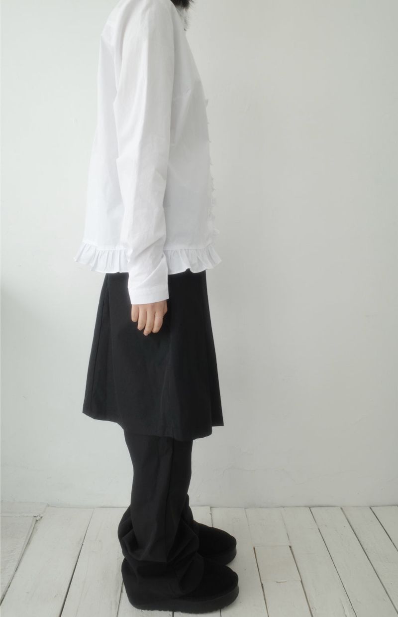 [MD PICK] Amu Banding Midi Skirt Pants